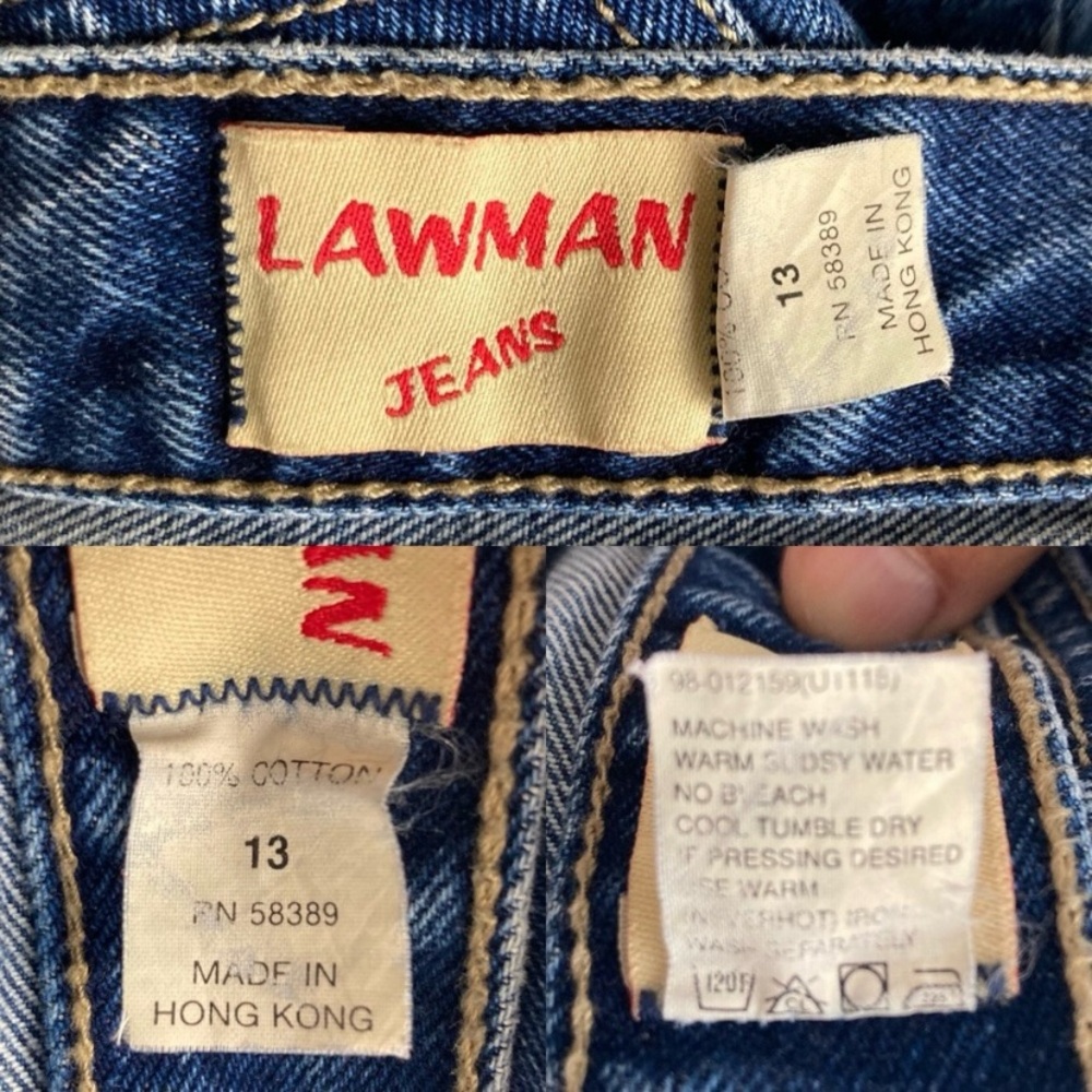 Lawman Vintage High Waist Jeans 30 - Picture 12 of 13